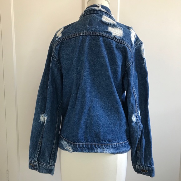 FURST OF A KIND Distressed Vintage Denim Jacket - Picture 5 of 13